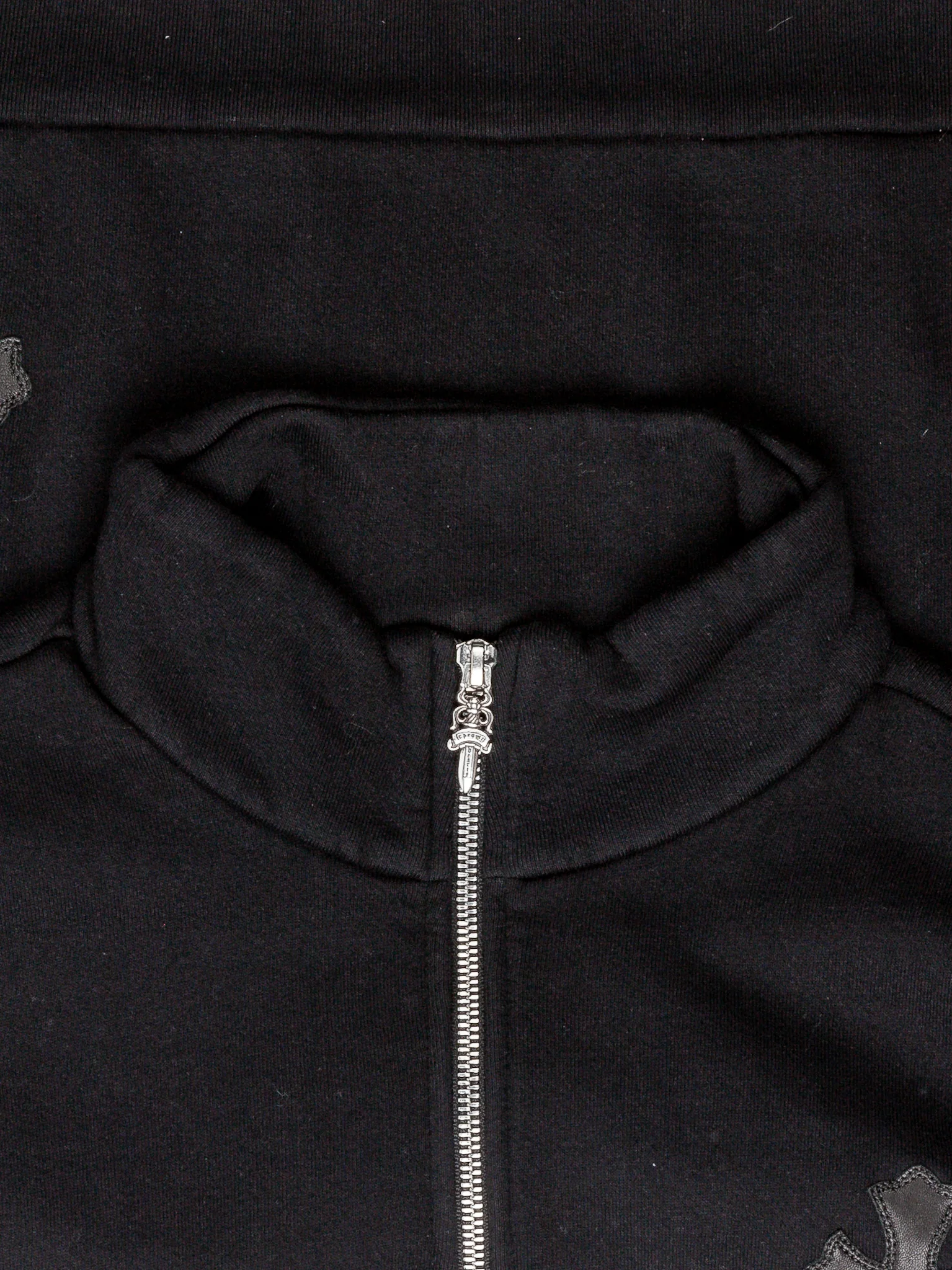 1/4 Zip Patched Sweatshirt - Image 3